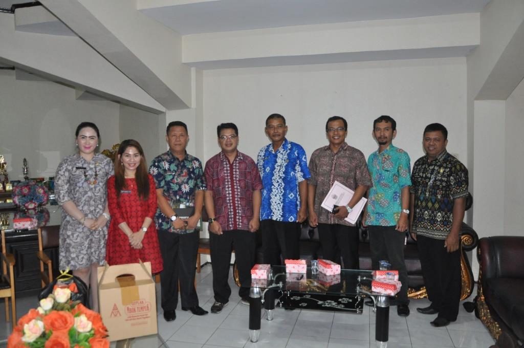Komparasi, Stewan Bantul Sambangi Setwan Bitung